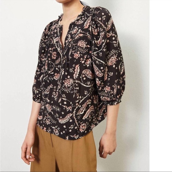NEW. Ba&sh Caia Blouse Size XS - Picture 1 of 6
